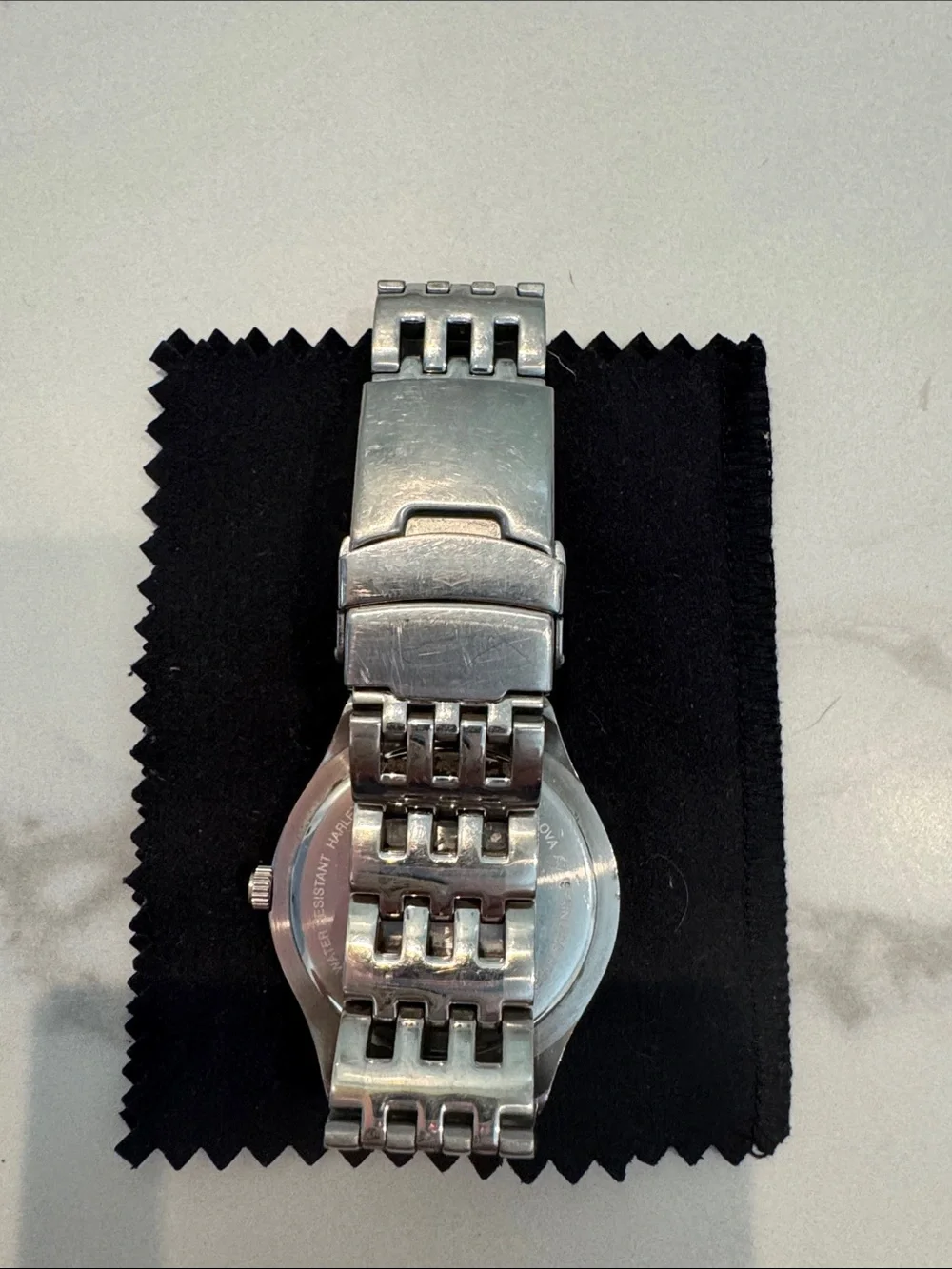 Harley-Davidson Stainless Steel Men’s Analog Watch - Silver/White